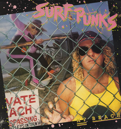 Surf Punks My Beach vinyl LP album (LP record) Dutch VU5LPMY564664