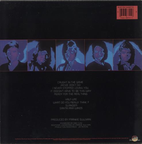 Survivor Caught In The Game vinyl LP album (LP record) Canadian SURLPCA879898