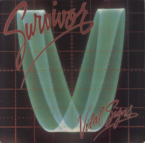 Survivor Vital Signs vinyl LP album (LP record) US SURLPVI861025