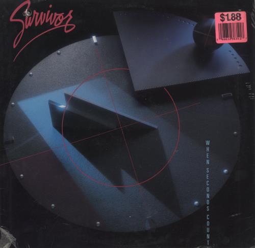Survivor When Seconds Count vinyl LP album (LP record) US SURLPWH882439
