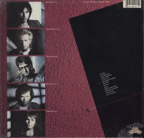 Survivor When Seconds Count vinyl LP album (LP record) US SURLPWH882439