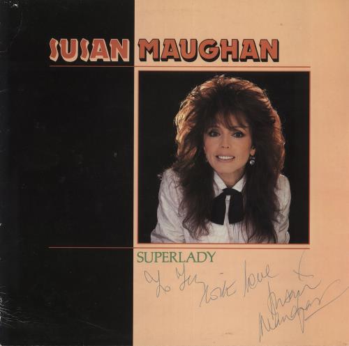 Susan Maughan Superlady - Autographed vinyl LP album (LP record) UK SM.LPSU742553