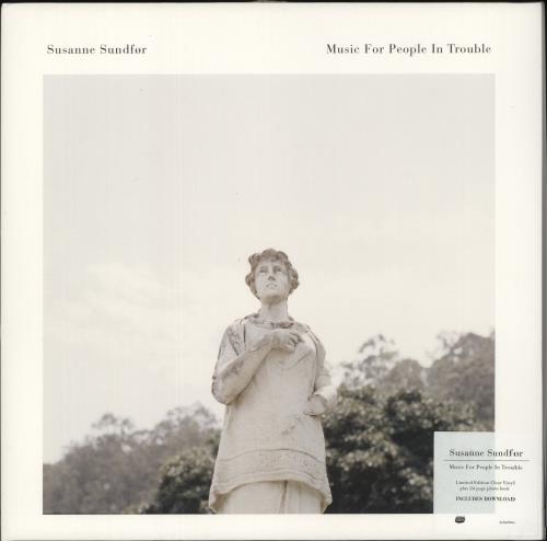 Susanne Sundf�r Music For People In Trouble - Clear Vinyl - EX vinyl LP album (LP record) UK 9X5LPMU867536