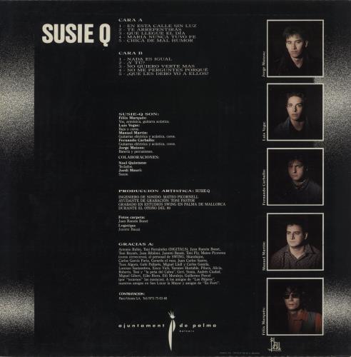 Susie Q Susie Q vinyl LP album (LP record) Spanish -XVLPSU884577