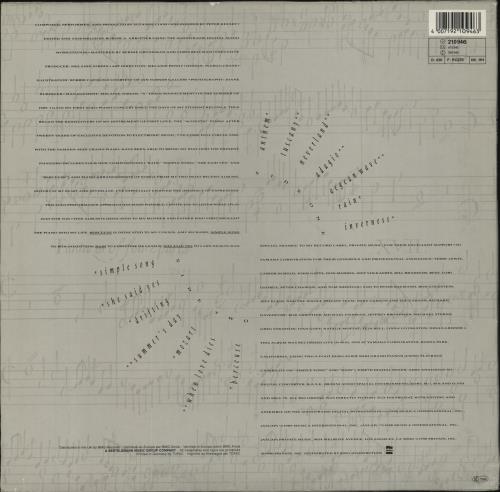 Suzanne Ciani Pianissimo vinyl LP album (LP record) German 801LPPI863623