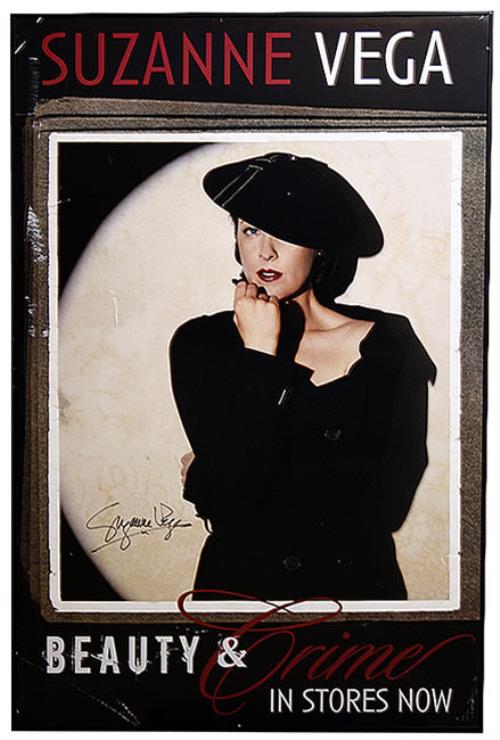 Suzanne Vega Beauty & Crime - Autographed memorabilia US VEGMMBE447965