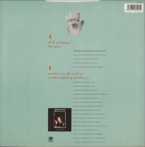 Suzanne Vega Book Of Dreams 10" vinyl single (10 inch record) UK VEG10BO18948