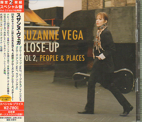 Suzanne Vega Close-Up Vol 2 - People & Places - Sealed 2 CD album set (Double CD) Japanese VEG2CCL640638