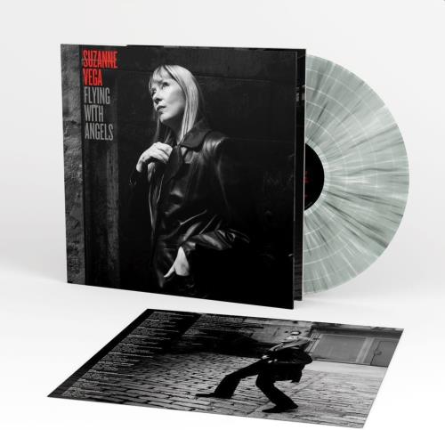 Suzanne Vega Flying With Angels - Grey Smoke Vinyl - Sealed vinyl LP album (LP record) UK VEGLPFL863733
