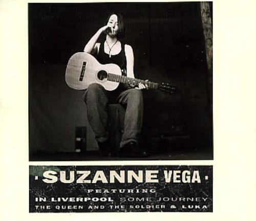 Suzanne Vega In Liverpool - Digipak CD single (CD5 / 5") UK VEGC5IN13305