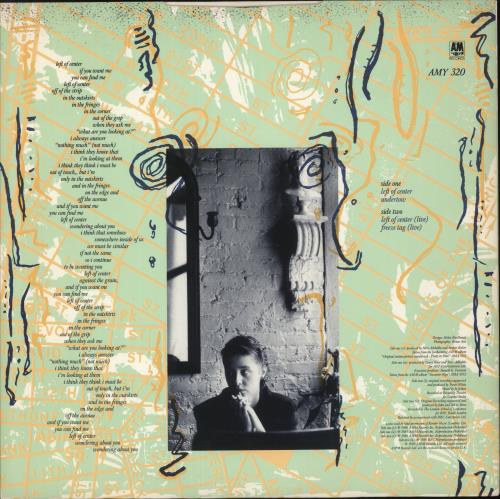 Suzanne Vega Left Of Center 10" vinyl single (10 inch record) UK VEG10LE45940