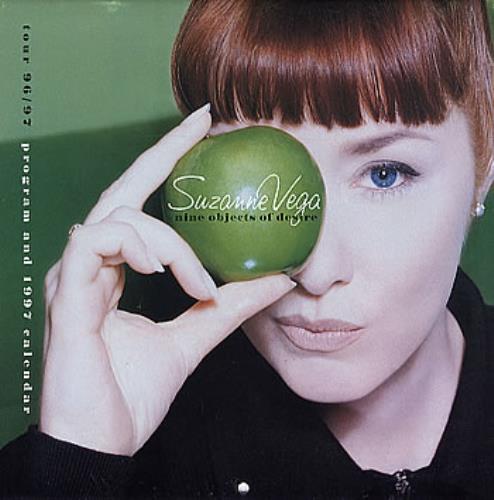 Suzanne Vega Nine Objects Of Desire tour programme UK VEGTRNI294518