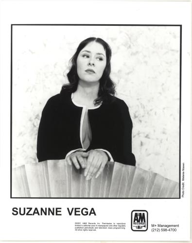 Suzanne Vega Publicity Photograph photograph US VEGPHPU692726