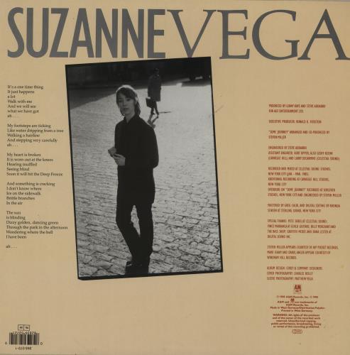 Suzanne Vega Suzanne Vega - multi language stickered p/s vinyl LP album (LP record) German VEGLPSU758192