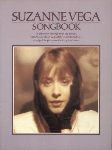 Suzanne Vega Suzanne Vega Songbook book UK VEGBKSU877968