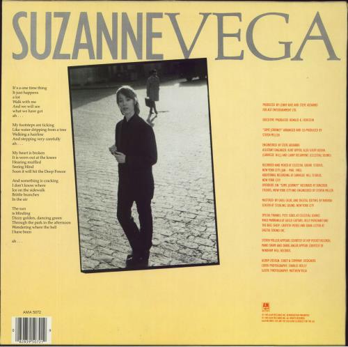 Suzanne Vega Suzanne Vega vinyl LP album (LP record) UK VEGLPSU811362