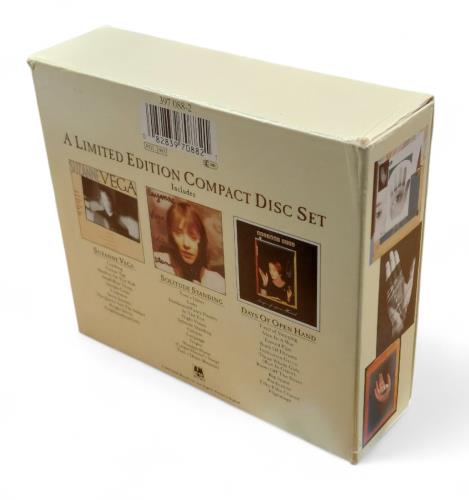 Suzanne Vega The Compact Disc Collection 3-CD album set (Triple CD) UK VEG3CTH480458