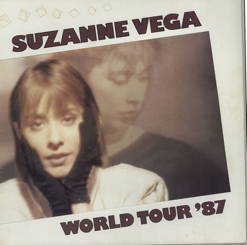 Suzanne Vega World Tour '87 tour programme UK VEGTRWO106155