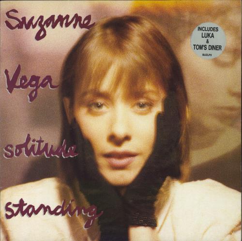 Suzanne Vega Solitude Standing - Stickered - Complete vinyl LP album (LP record) UK VEGLPSO655635