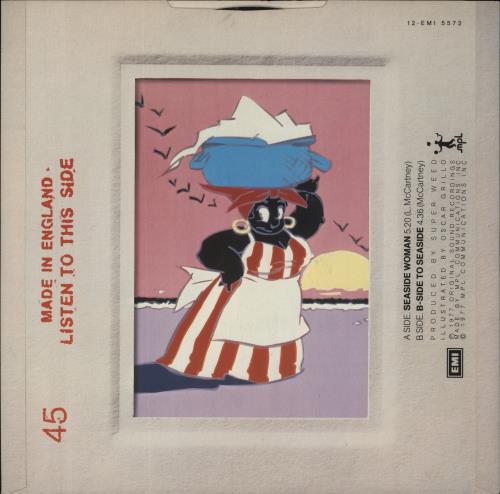 Suzy And The Red Stripes Seaside Woman - EX 12" vinyl single (12 inch record / Maxi-single) UK SZY12SE70824