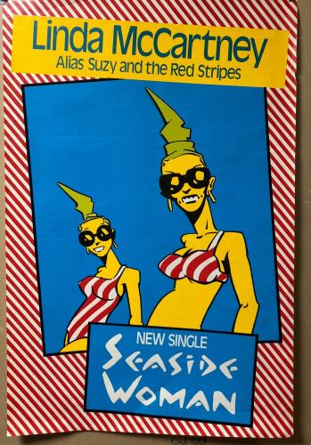 Suzy And The Red Stripes Seaside Woman - Promo Poster poster UK SZYPOSE61529