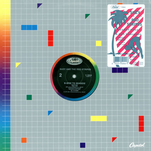 Suzy And The Red Stripes Seaside Woman 12" vinyl single (12 inch record / Maxi-single) US SZY12SE460146
