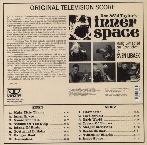 Sven Libaek Ron & Val Taylor's Inner Space - Original Television Score vinyl LP album (LP record) Australian XY9LPRO853982