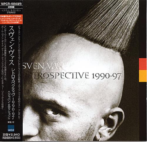 Sven Vath Retrospective 1990-97 2 CD album set (Double CD) Japanese SVV2CRE472891