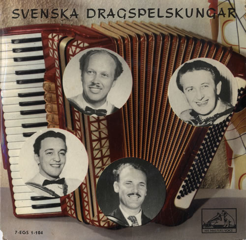 Svenska Dragspelskungar Svenska Dragspelskungar EP 7" vinyl single (7 inch record / 45) Swedish VVF07SV565460
