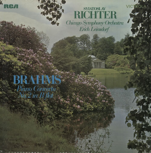 Sviatoslav Richter Brahms: Piano Concerto No. 2 in B Flat, Op.83 vinyl LP album (LP record) UK XVILPBR638303