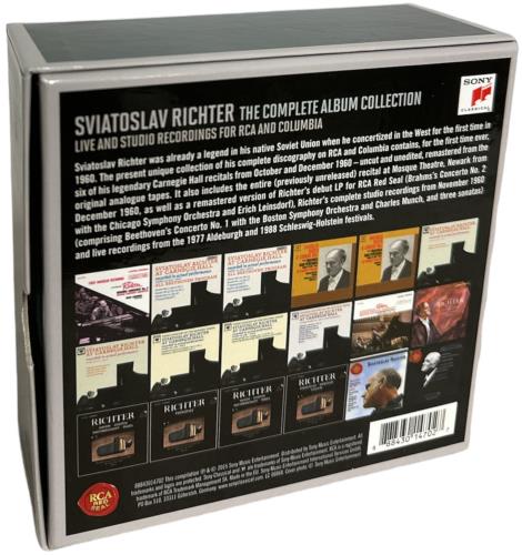 Sviatoslav Richter The Complete Album Collection CD Album Box Set UK XVIDXTH834081