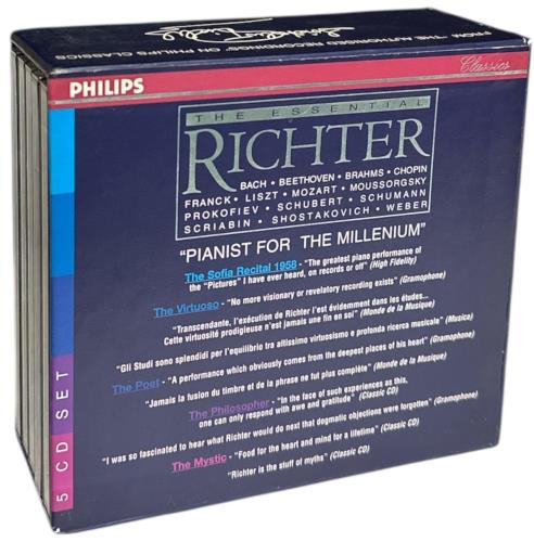 Sviatoslav Richter The Essential Richter CD Album Box Set UK XVIDXTH885295