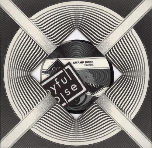 Swamp Dogg Road Song / The Baby Is Mine - Clear & Black Vinyl + Patch 7" vinyl single (7 inch record / 45) US S2W07RO722197