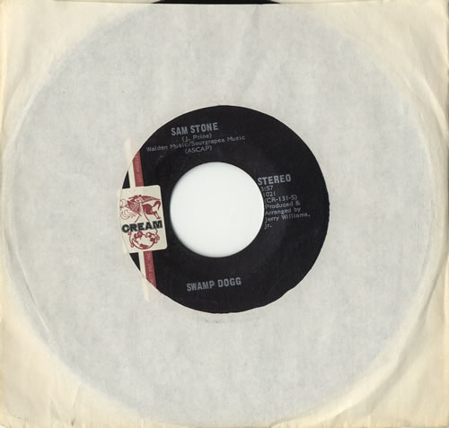 Swamp Dogg Sam Stone 7" vinyl single (7 inch record / 45) US S2W07SA546498