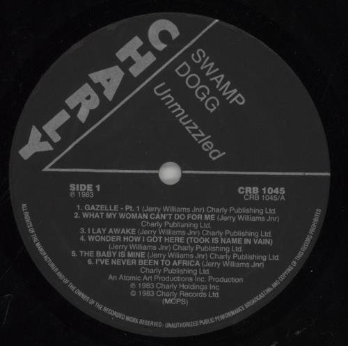 Swamp Dogg Unmuzzled! vinyl LP album (LP record) UK S2WLPUN861716