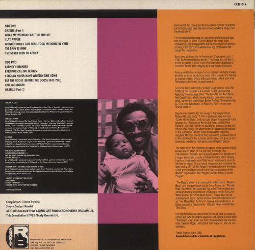 Swamp Dogg Unmuzzled! vinyl LP album (LP record) UK S2WLPUN861716