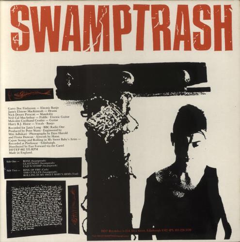 Swamptrash Bone EP 12" vinyl single (12 inch record / Maxi-single) UK S3112BO473197