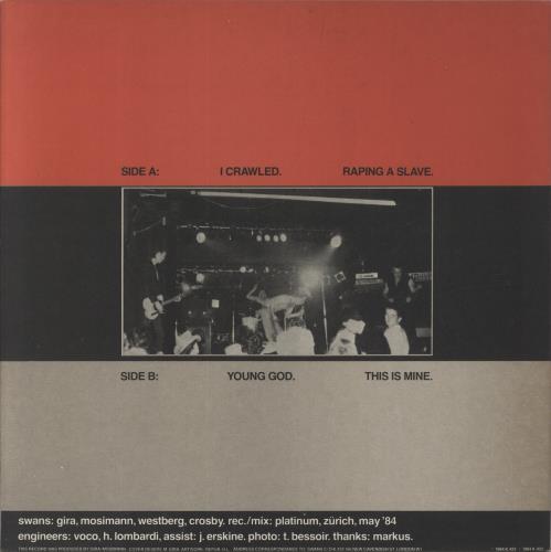 Swans Swans + Insert 12" vinyl single (12 inch record / Maxi-single) UK SWN12SW441053