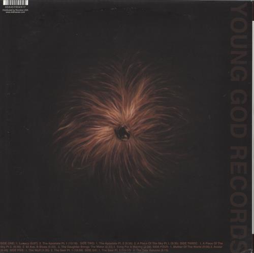 Swans The Seer - Stickered Sleeve 3-LP vinyl record set (Triple LP Album) US SWN3LTH796100