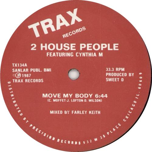 Sweet D Move My Body 12" vinyl single (12 inch record / Maxi-single) US Z-M12MO726384