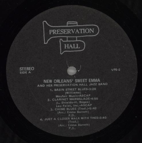 Sweet Emma Barrett Sweet Emma vinyl LP album (LP record) US VWJLPSW585773