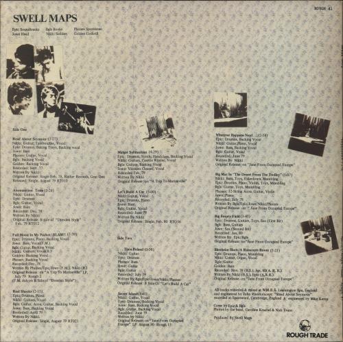 Swell Maps Collision Time vinyl LP album (LP record) UK SW1LPCO820987