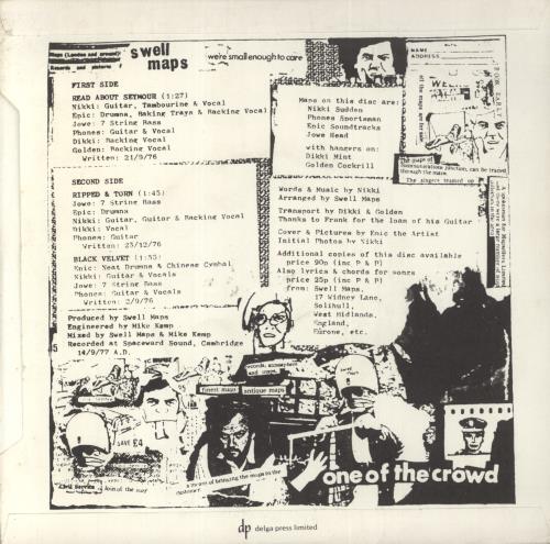Swell Maps Read About Seymour 7" vinyl single (7 inch record / 45) UK SW107RE816062
