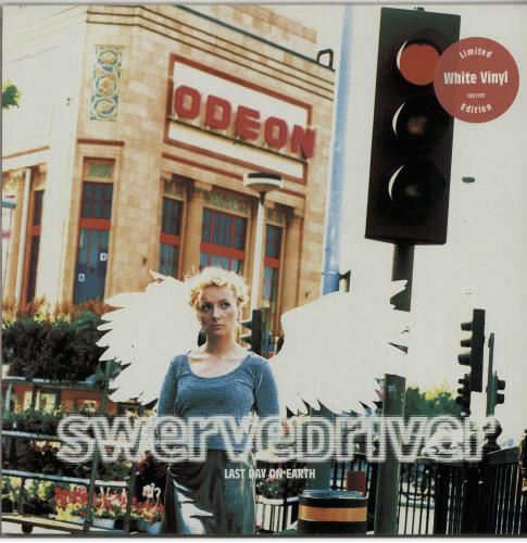 Swervedriver Last Day On Earth - White Vinyl 12" vinyl single (12 inch record / Maxi-single) UK SWE12LA282953