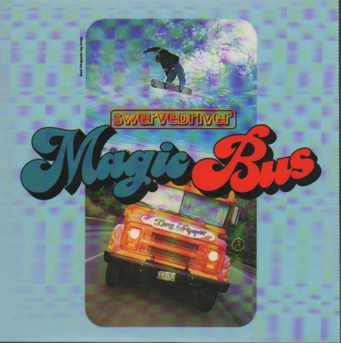 Swervedriver Magic Bus 7" vinyl single (7 inch record / 45) UK SWE07MA288016