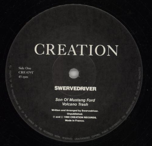 Swervedriver Son Of Mustang Ford 12" vinyl single (12 inch record / Maxi-single) UK SWE12SO276475