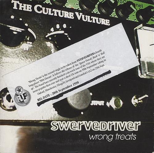Swervedriver Wrong Treats CD single (CD5 / 5") UK SWEC5WR258044