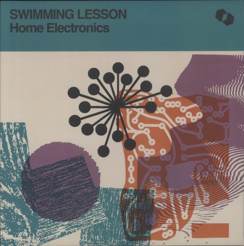 Swimming Lesson Home Electronics / Playground Soldiers - Orange Vinyl vinyl LP album (LP record) UK -8GLPHO893619