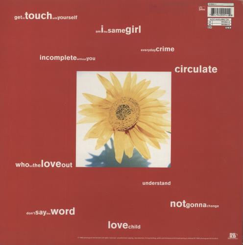 Swing Out Sister Get In Touch With Yourself vinyl LP album (LP record) UK SOSLPGE573012