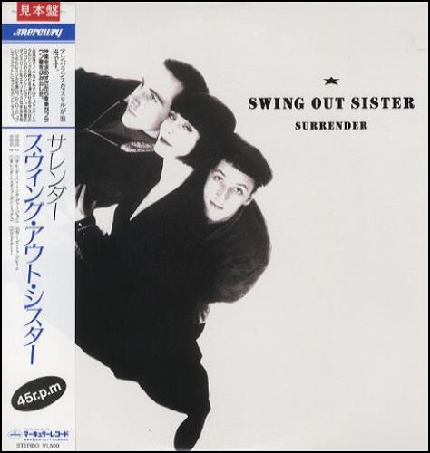 Swing Out Sister Surrender 12" vinyl single (12 inch record / Maxi-single) Japanese SOS12SU124087